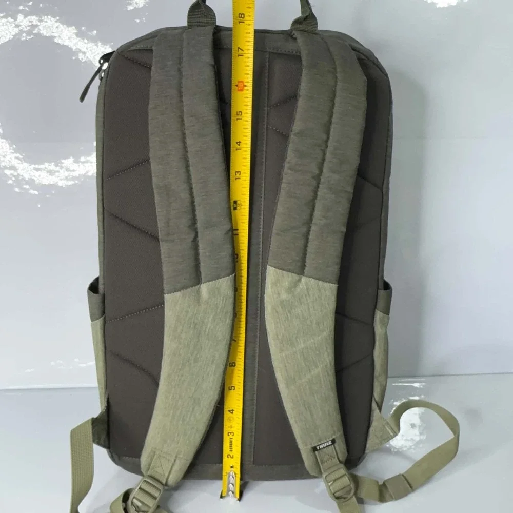 Thule Lithos 20L Backpack Forest Night Lichen Laptop Bag 3203825 Green Padded